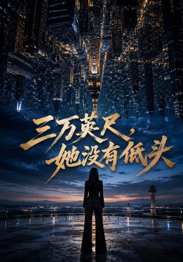 三萬英尺，她沒有低頭 短劇封面