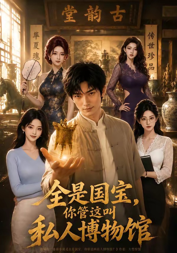 全是國寶，你管這叫私人博物館 短劇封面