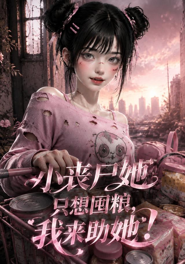 小喪屍她只想囤糧,我來助她！ 短劇封面