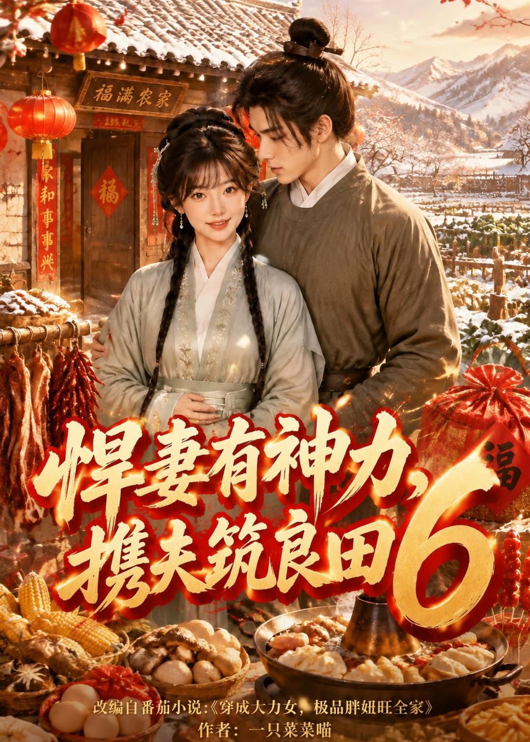 悍妻有神力，攜夫築良田6 短劇封面