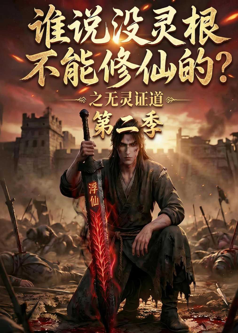 誰說沒靈根不能修仙的？之無靈證道第二季 短劇封面