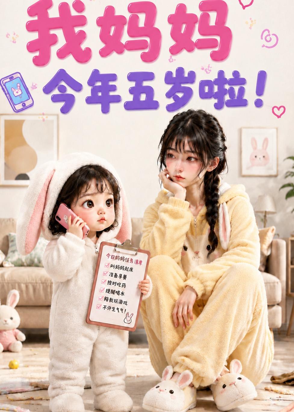 我媽媽今年五歲啦！ 短劇封面