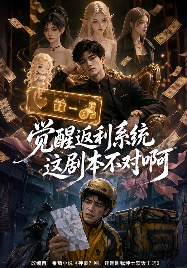 覺醒返利系統這劇本不對啊 短劇封面