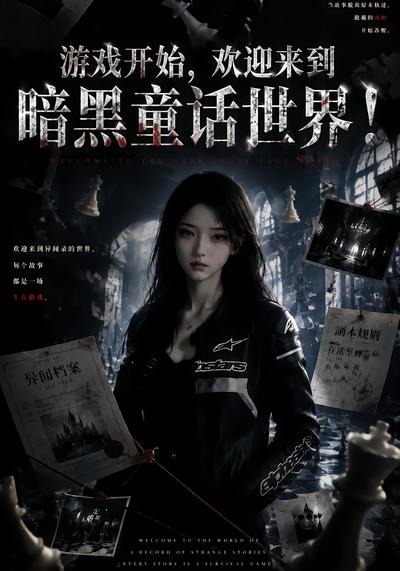 游戲開始，歡迎來到暗黑童話世界！ 短劇封面