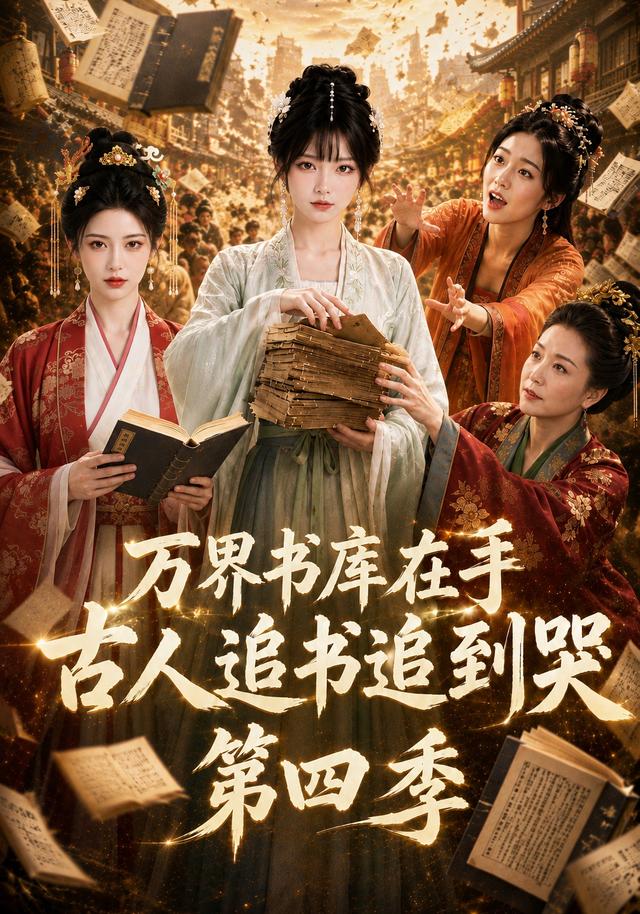 萬界書庫在手，古人追書追到哭第四季 短劇封面