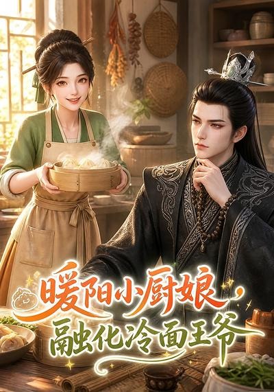 暖陽小廚娘，融化冷面王爺 短劇封面