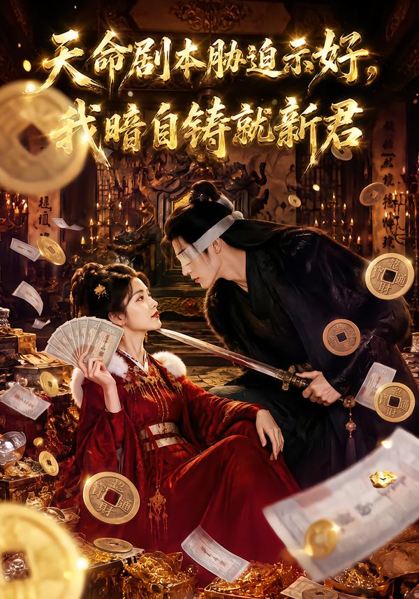 天命劇本脅迫示好，我暗自鑄就新君 短劇封面