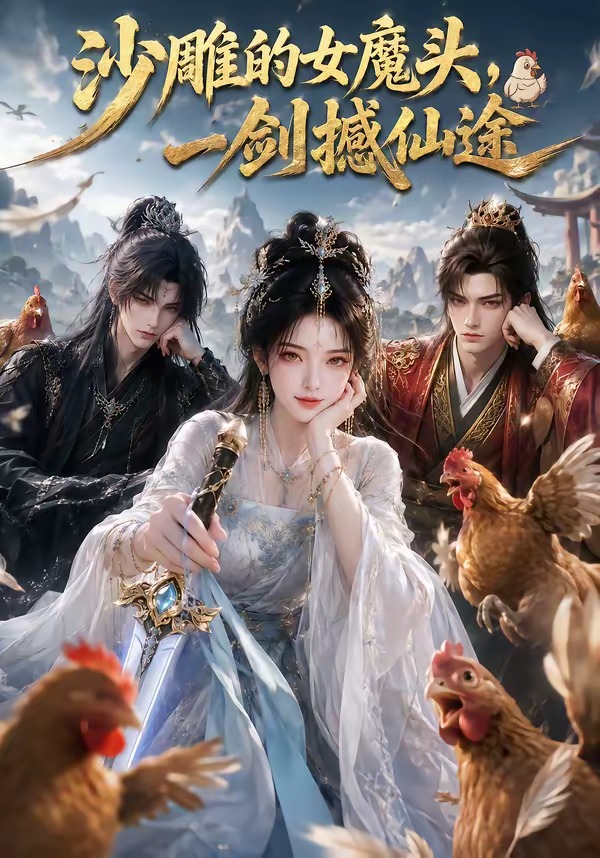 沙雕的女魔頭，一劍撼仙途 短劇封面