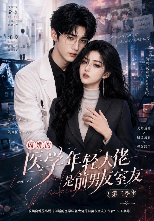 閃婚的醫學年輕大佬是前男友室友第三季 短劇封面