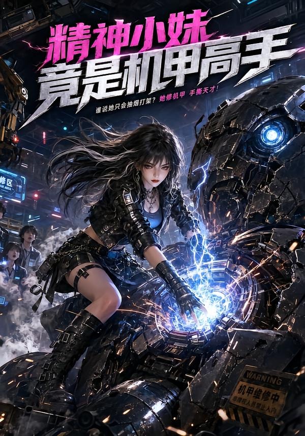 精神小妹竟是機甲高手 短劇封面