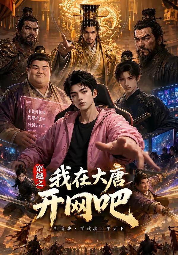 穿越之我在大唐開網吧 短劇封面