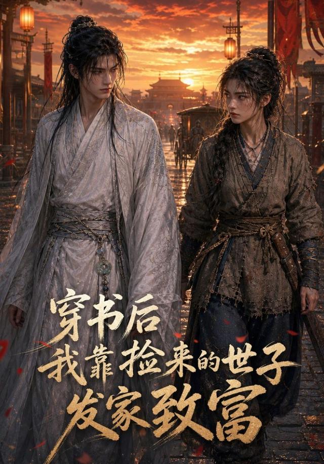 穿書後我靠撿來的世子發家致富 短劇封面