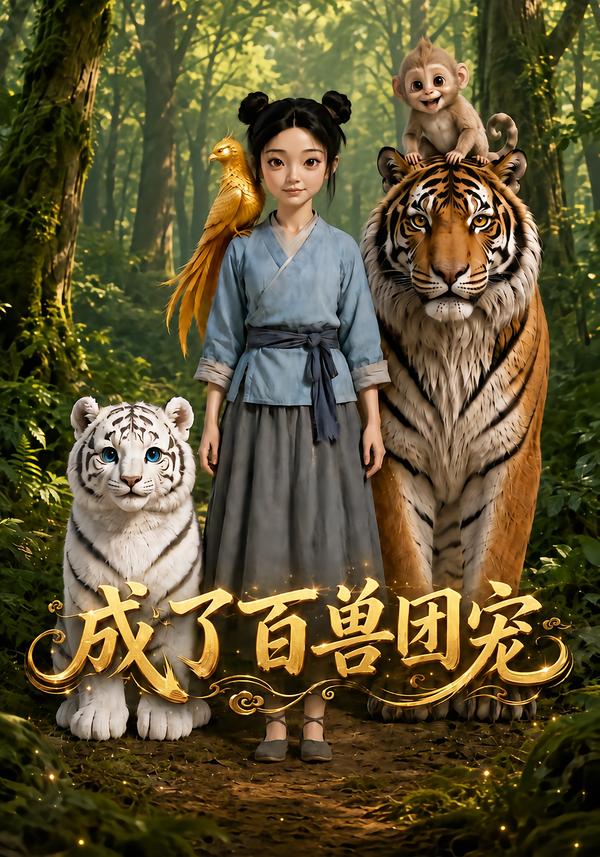 成了百獸團寵 短劇封面