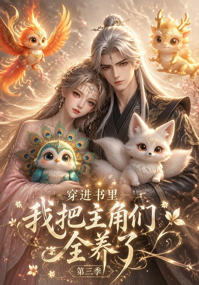 穿進書裡，我把主角們全養了第三季 短劇封面
