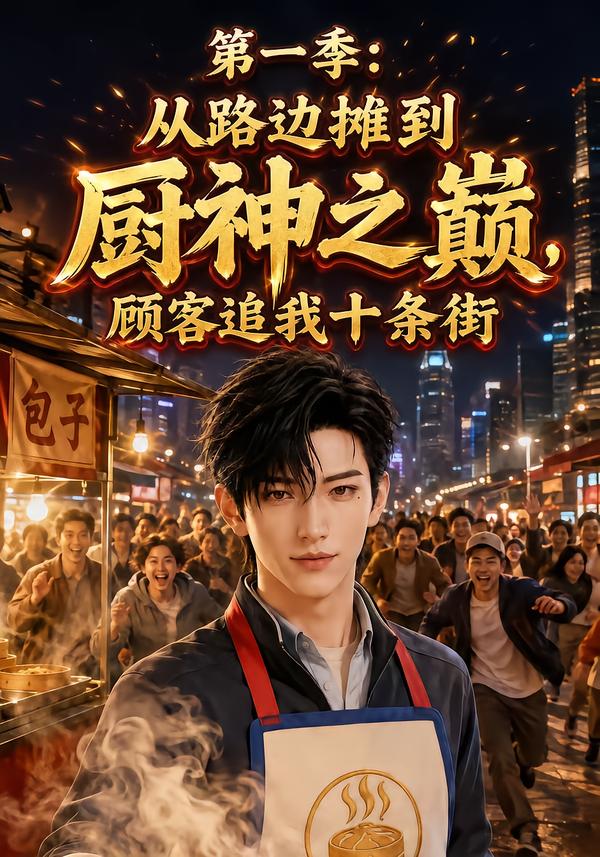 第一季從路邊攤到廚神之巔，顧客追我十條街 短劇封面