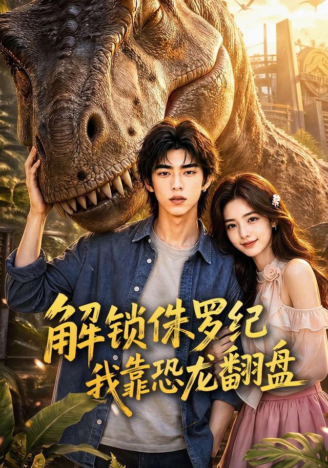 解鎖侏羅紀我靠恐龍翻盤 短劇封面