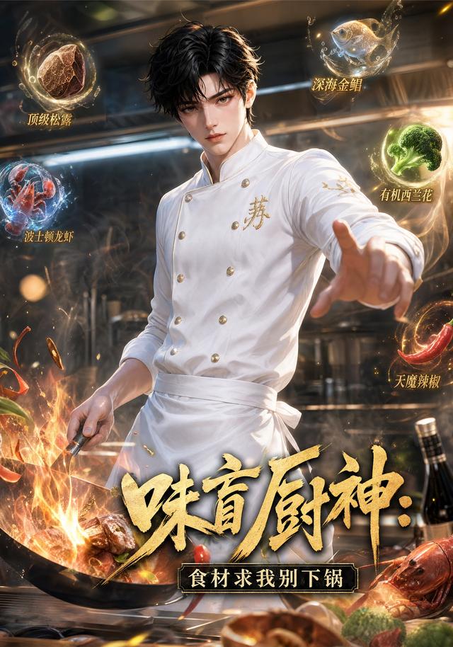 味盲廚神：食材求我別下鍋 短劇封面