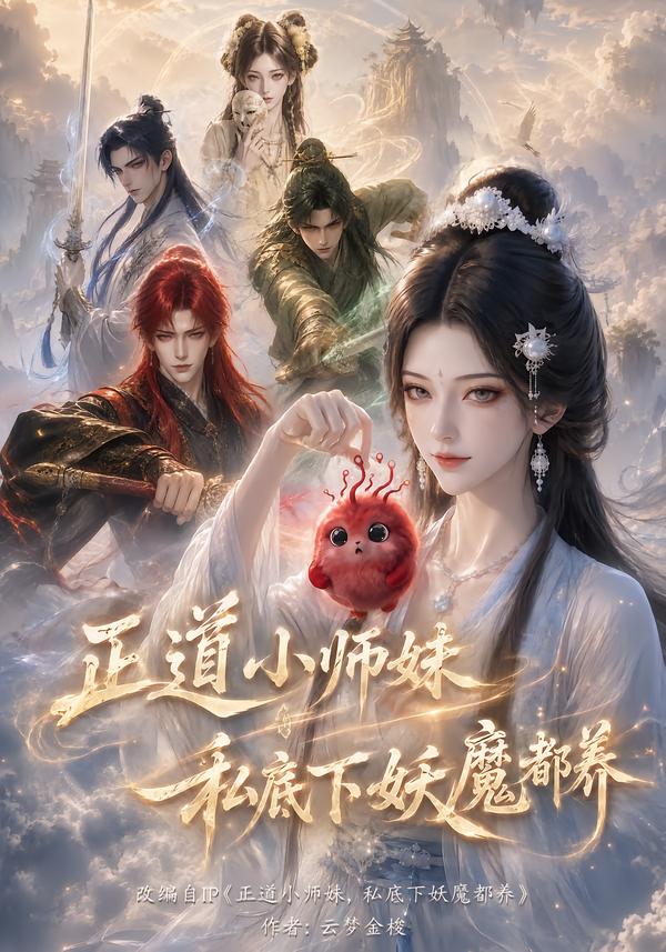 正道小師妹，私底下妖魔都養 短劇封面