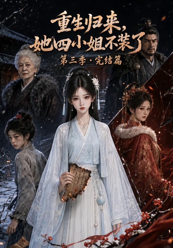重生歸來，她四小姐不裝了第三季完結篇 短劇封面