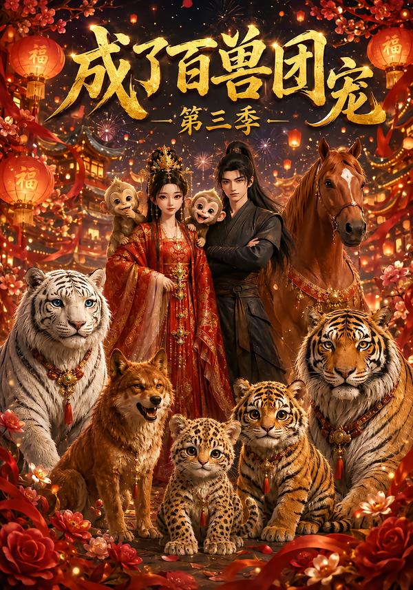 成了百獸團寵第三季 短劇封面