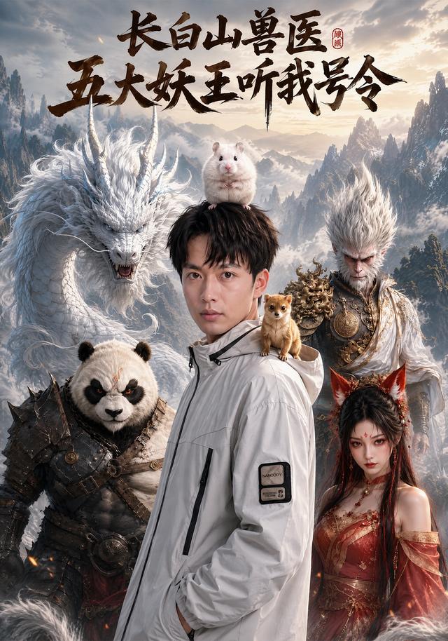 長白山獸醫五大妖王聽我號令 短劇封面