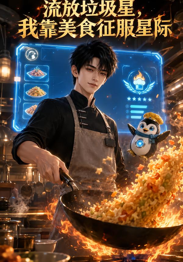 流放垃圾星，我靠美食征服星際 短劇封面