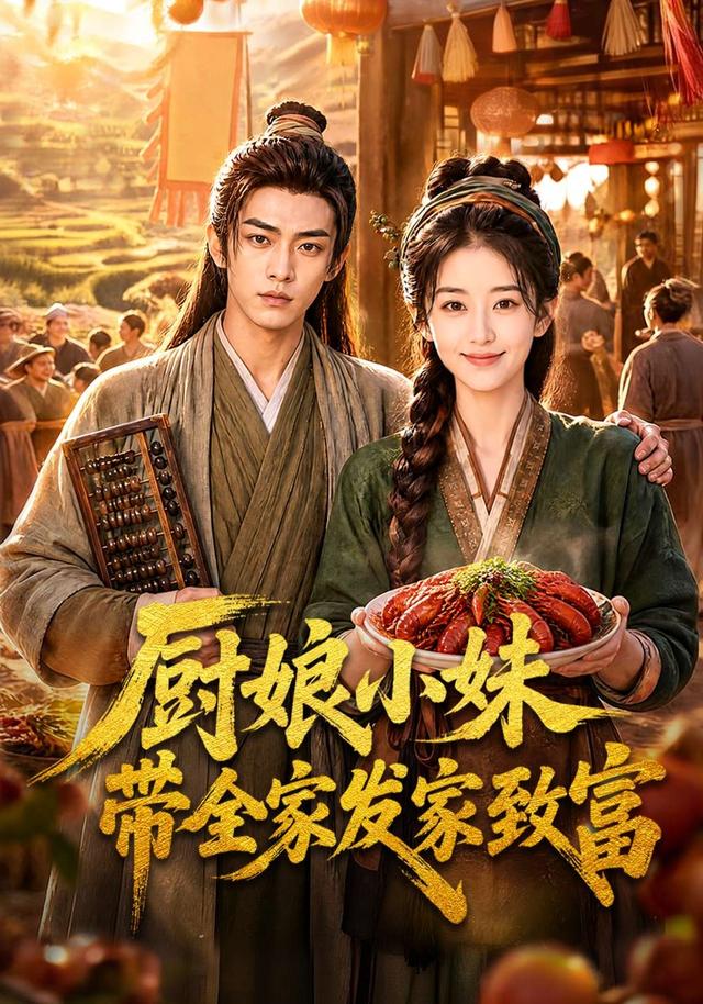廚娘小妹帶全家發家致富 短劇封面