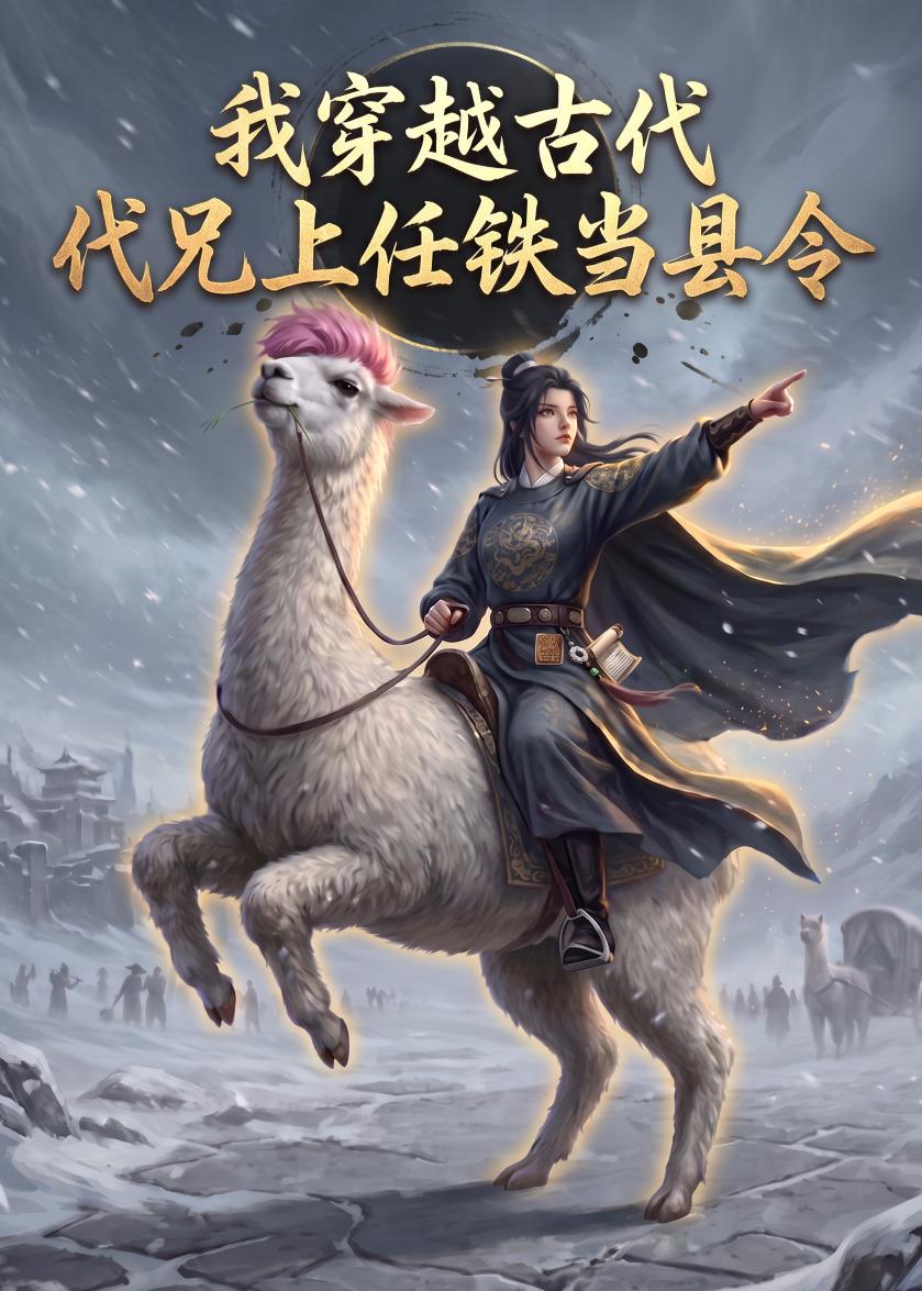 我穿越古代，代兄上任鐵當縣令 短劇封面