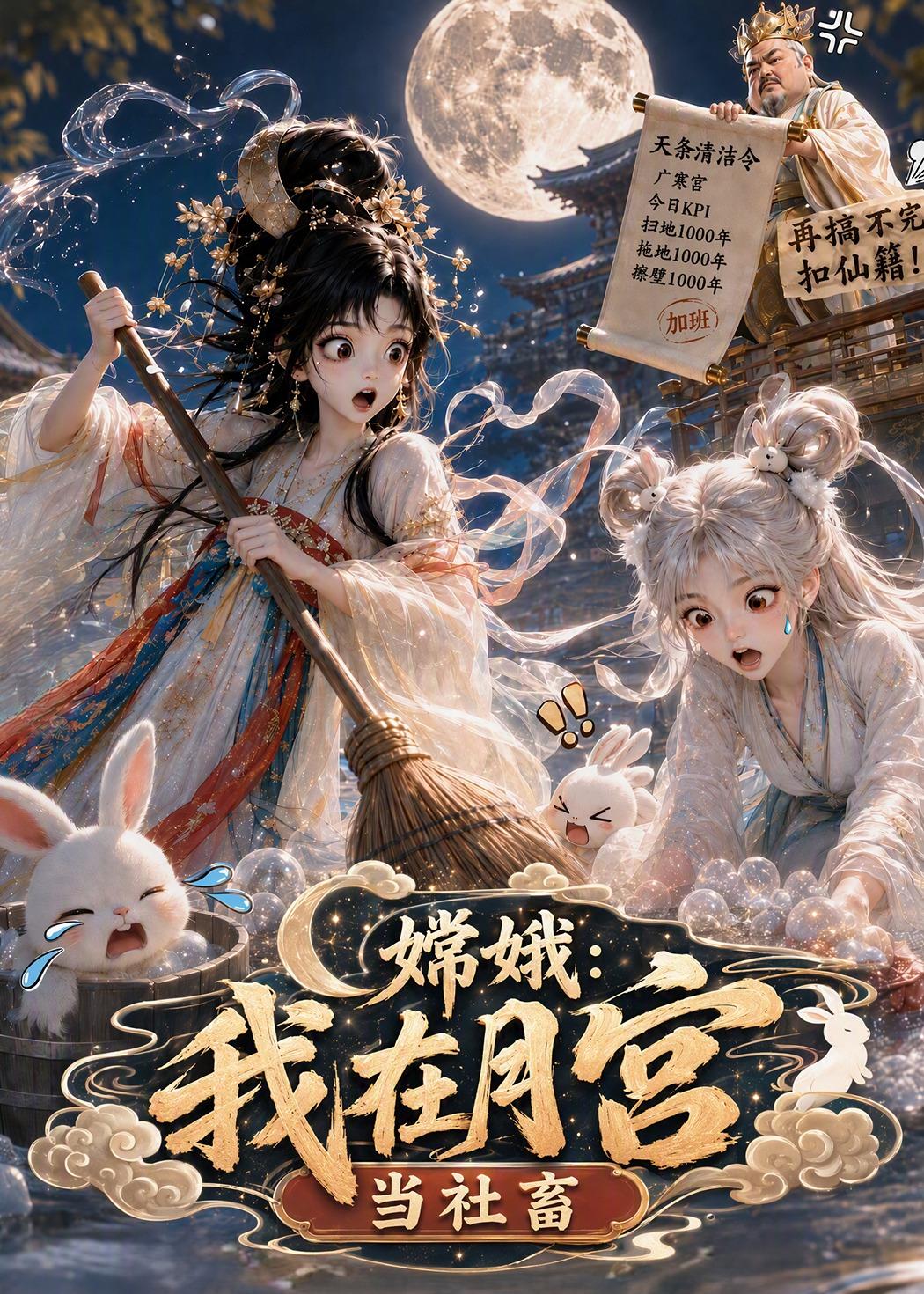 嫦娥：我在月宮當社畜 短劇封面