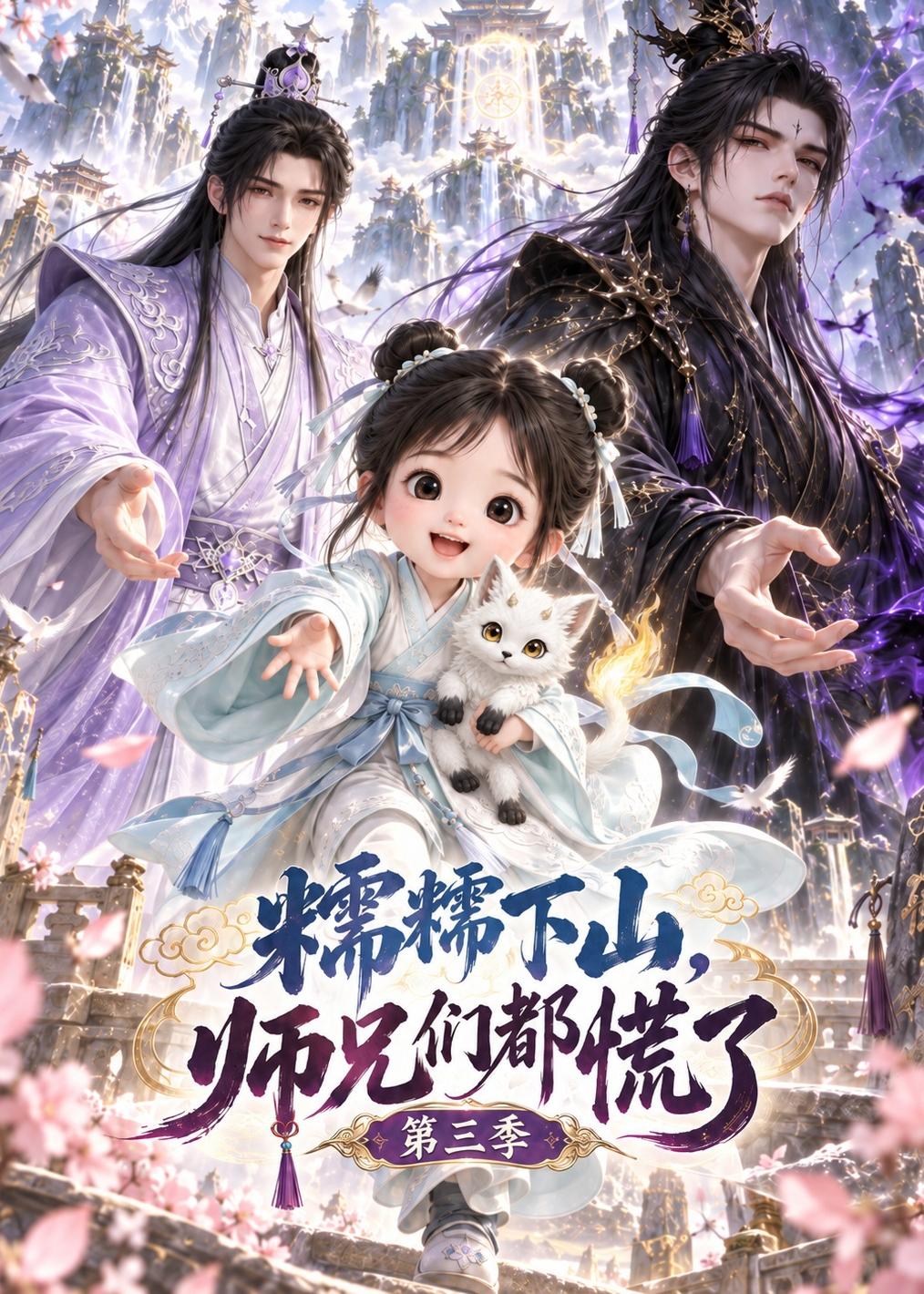糯糯下山，師兄們都慌了第三季 短劇封面