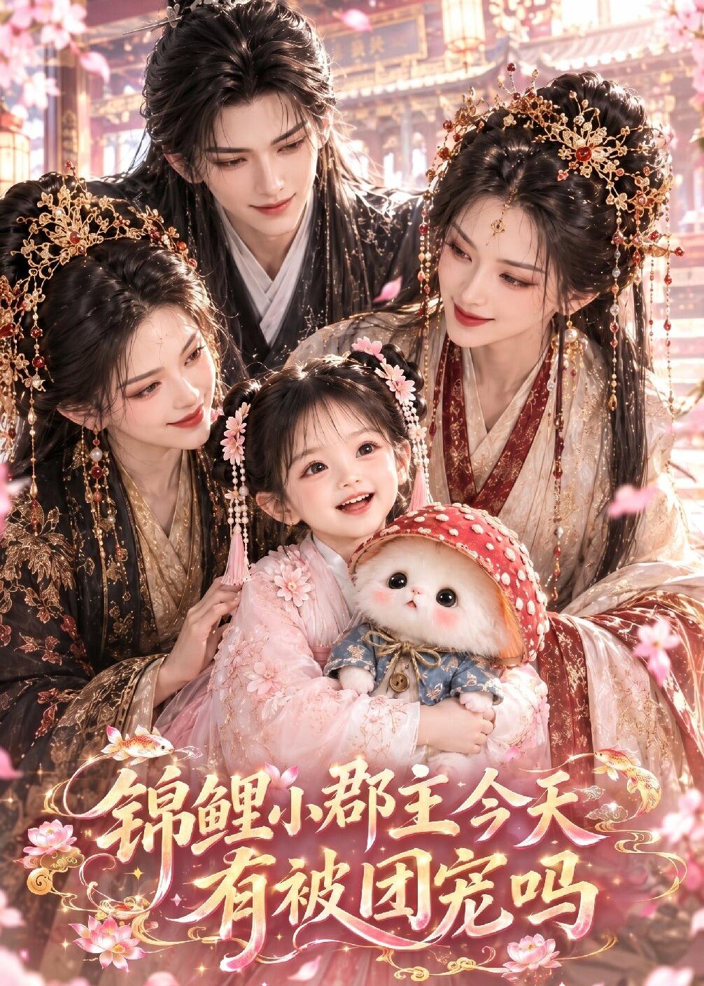 錦鯉小郡主今天有被團寵嗎 短劇封面
