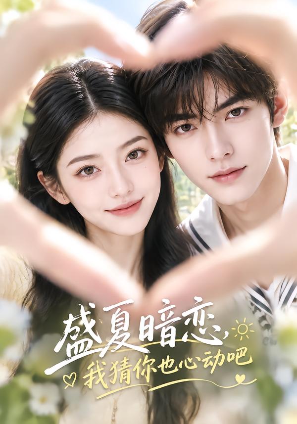 盛夏暗戀，我猜你也心動吧 短劇封面