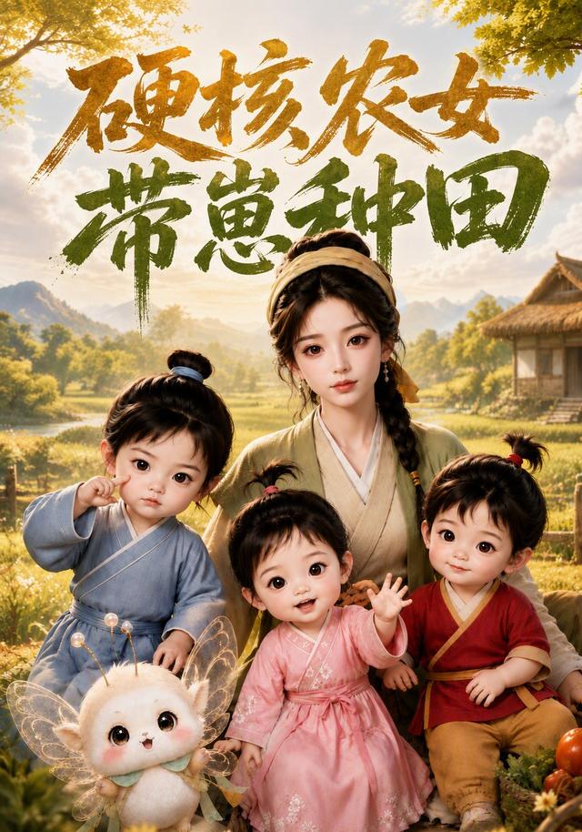 硬核農女帶崽種田 短劇封面