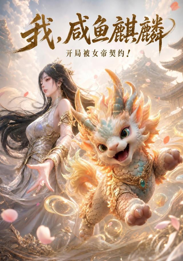 我，鹹魚麒麟，開局被女帝契約！ 短劇封面