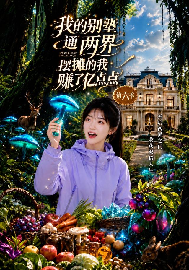 我的別墅通兩界，擺攤的我賺了億點點第六季 短劇封面