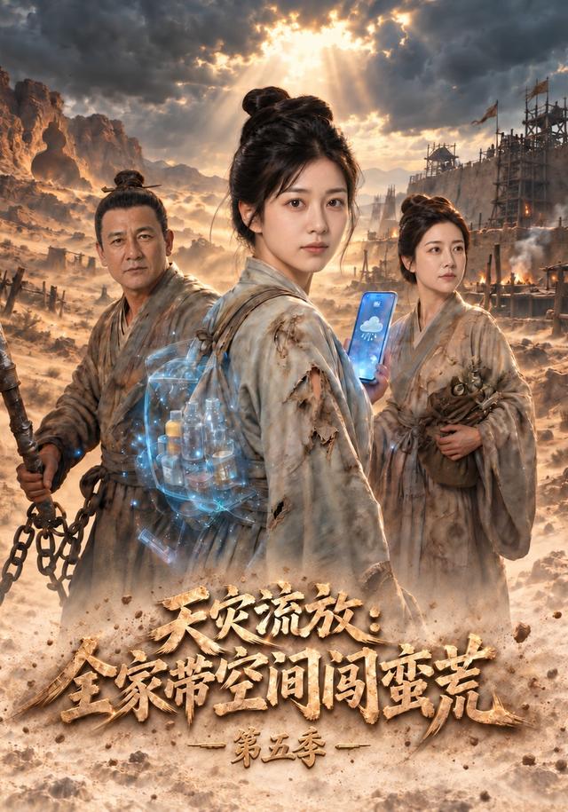 天災流放：全家帶空間闖蠻荒第五季 短劇封面