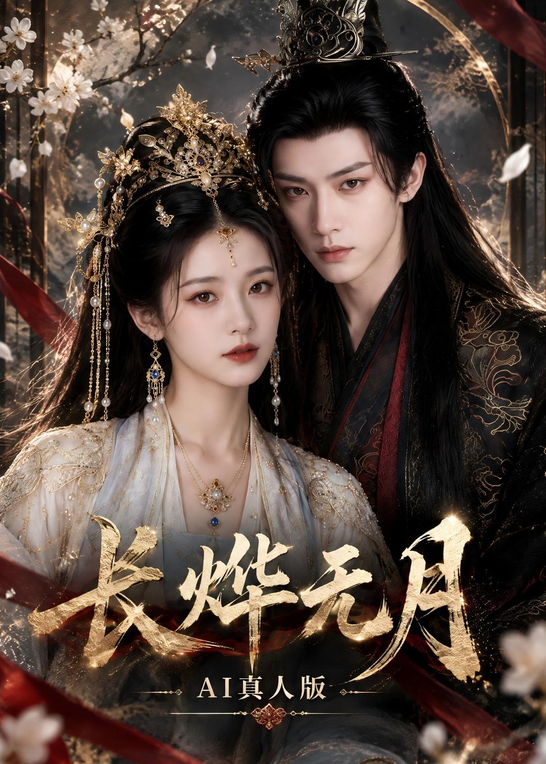 長燁無月AI真人版 短劇封面