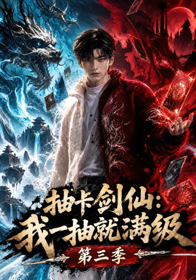 抽卡劍仙：我一抽就滿級第三季 短劇封面