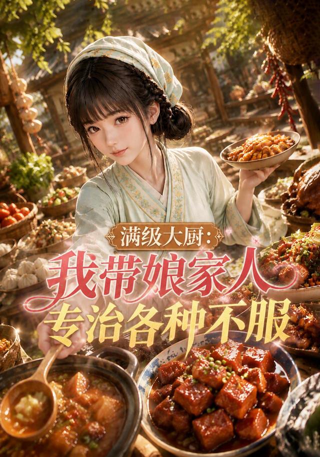 滿級大廚：我帶孃家人專治各種不服 短劇封面