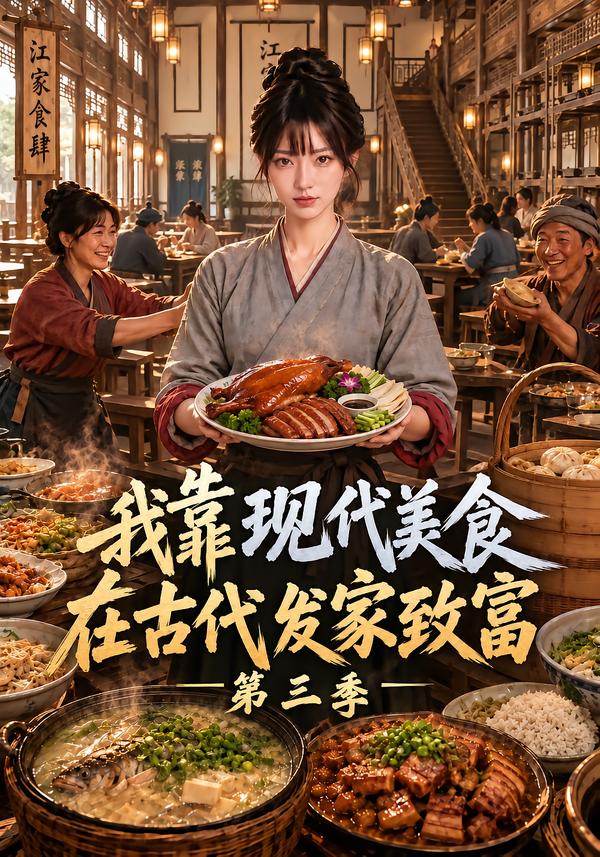 我靠現代美食在古代發家致富第三季 短劇封面