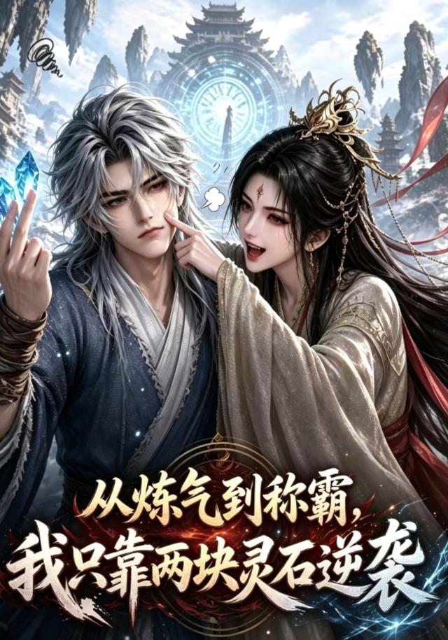 從煉氣到稱霸，我只靠兩塊靈石逆襲 短劇封面