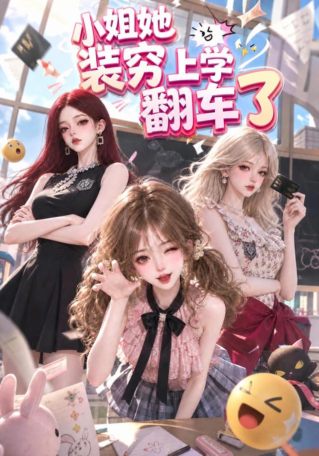 小姐她裝窮上學翻車了 短劇封面