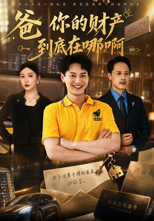 爸你的財產到底在哪啊 短劇封面