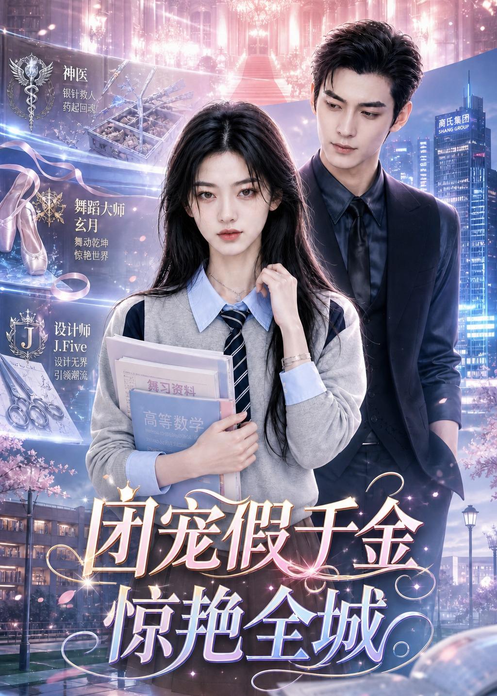 團寵假千金驚豔全城 短劇封面