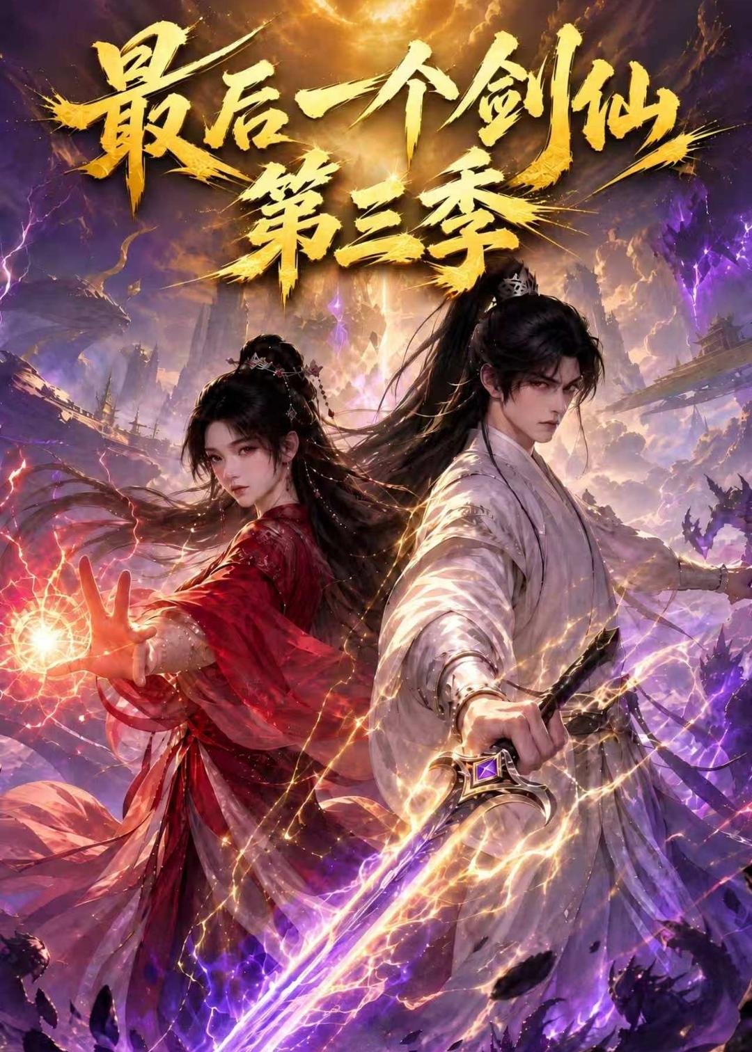 最後一個劍仙第三季 短劇封面
