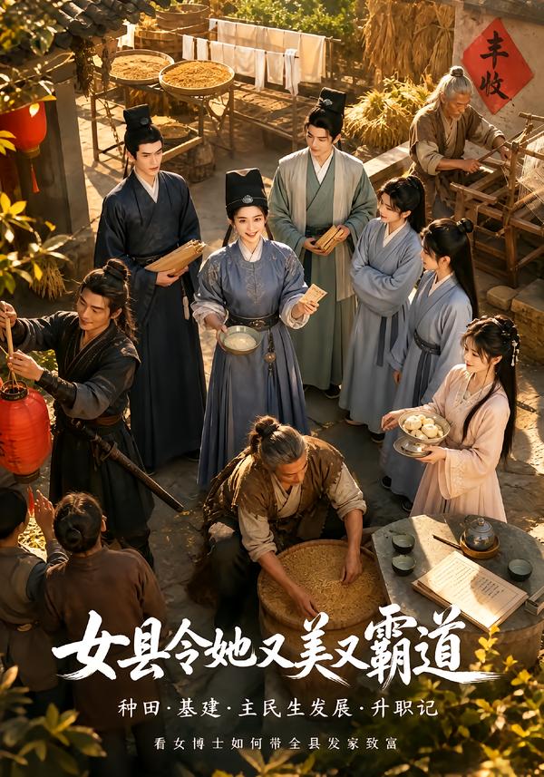 女縣令她又美又霸道 短劇封面