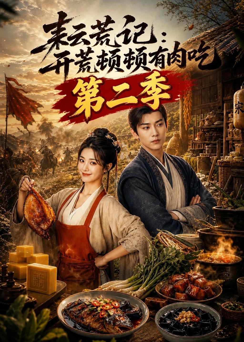耘荒記：開荒頓頓有肉吃第二季 短劇封面