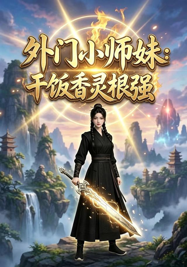外門小師妹：乾飯香靈根很強 短劇封面