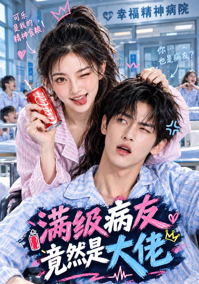滿級病友竟然是大佬 短劇封面