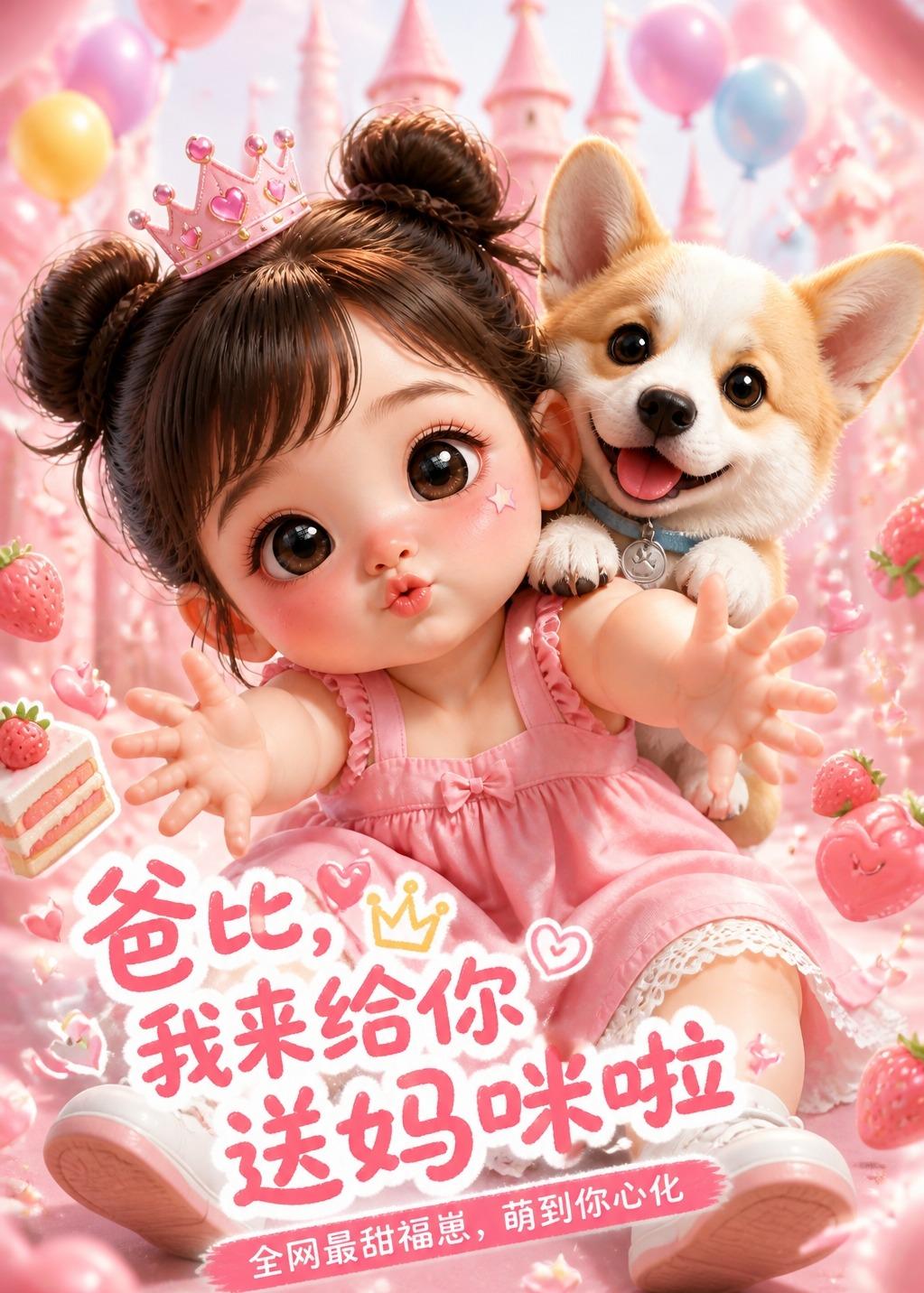 爸比，我來給你送媽咪啦 短劇封面